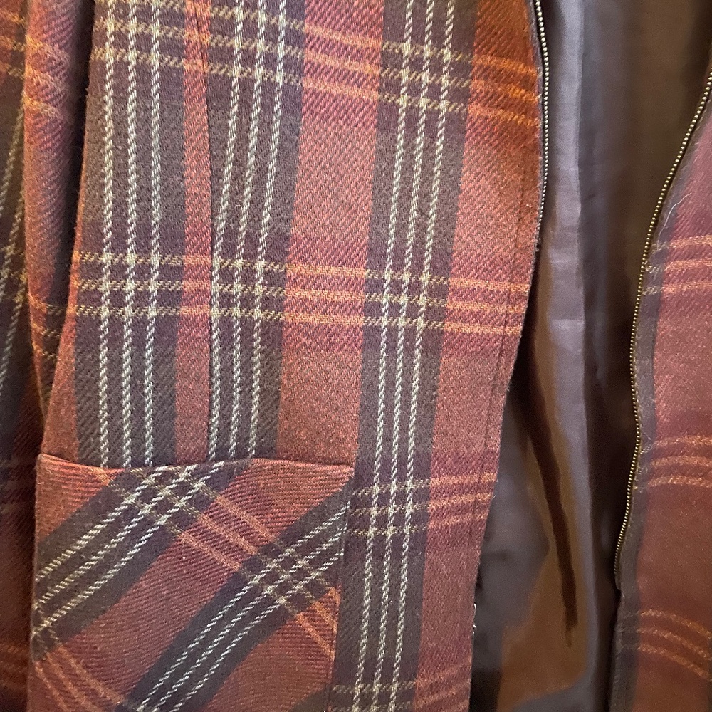 Oversized Plaid Blazer - Picture 2 of 6